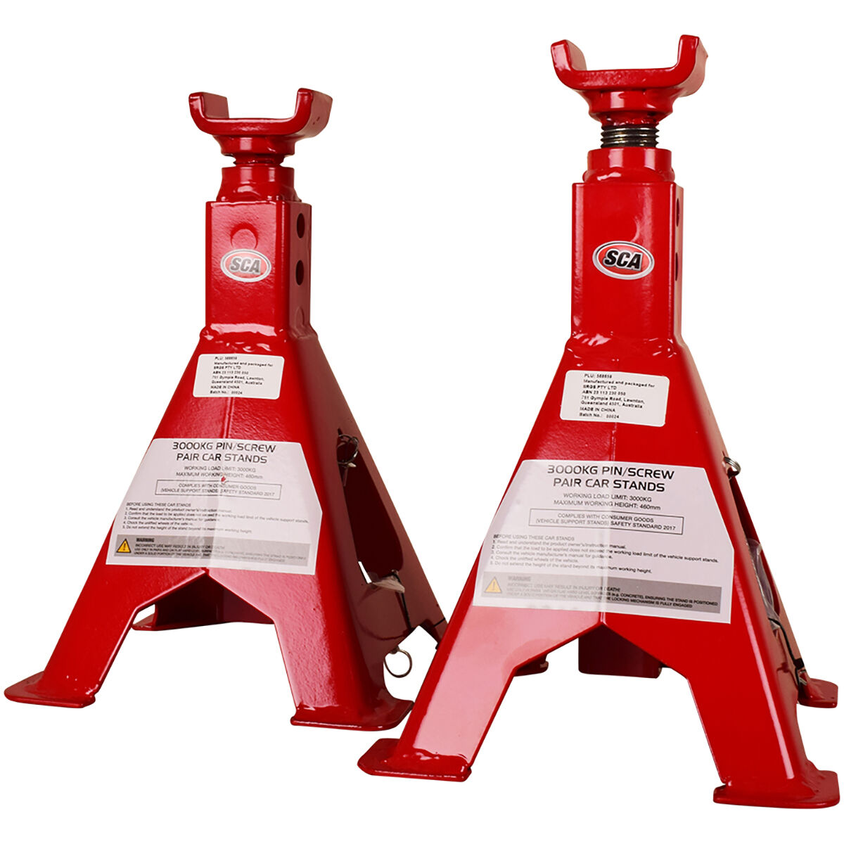 SCA Car Stands Screw Pin 3000kg Supercheap Auto New Zealand
