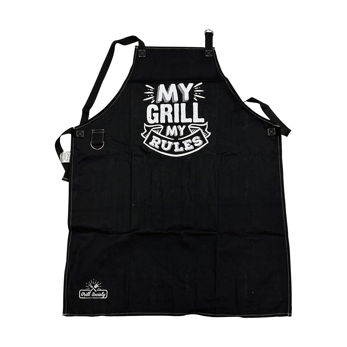 Grill Society 3pc Tool & Apron Set, , scanz_hi-res