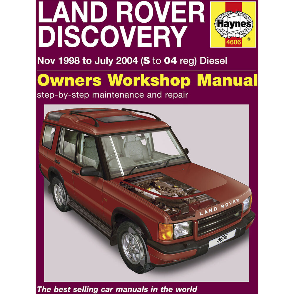 Haynes Car Manual For Land Rover Discovery 1998-2004 - 4606 | Supercheap  Auto New Zealand