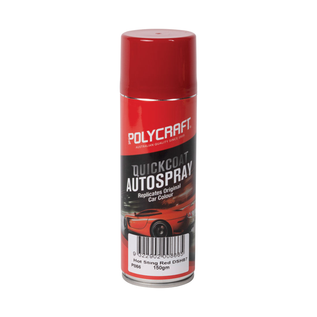 Polycraft Touch Up Paint Red Hot/Sting Red - DSH87 150g, , scanz_hi-res