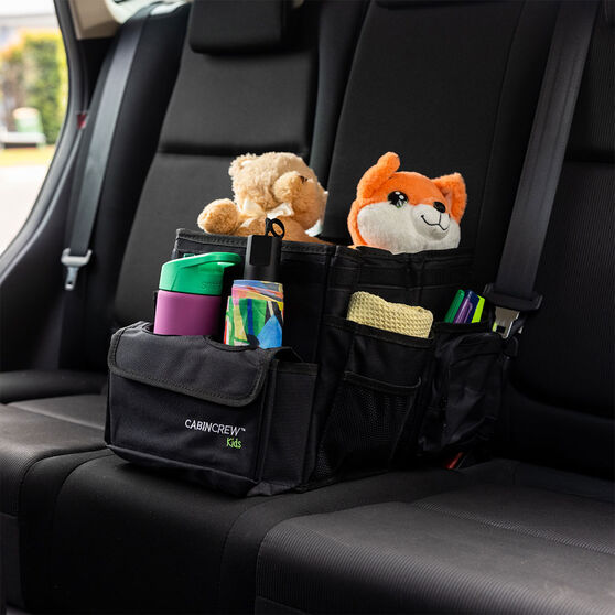 Cabin Crew Kids Backseat Organiser Black Supercheap Auto New Zealand