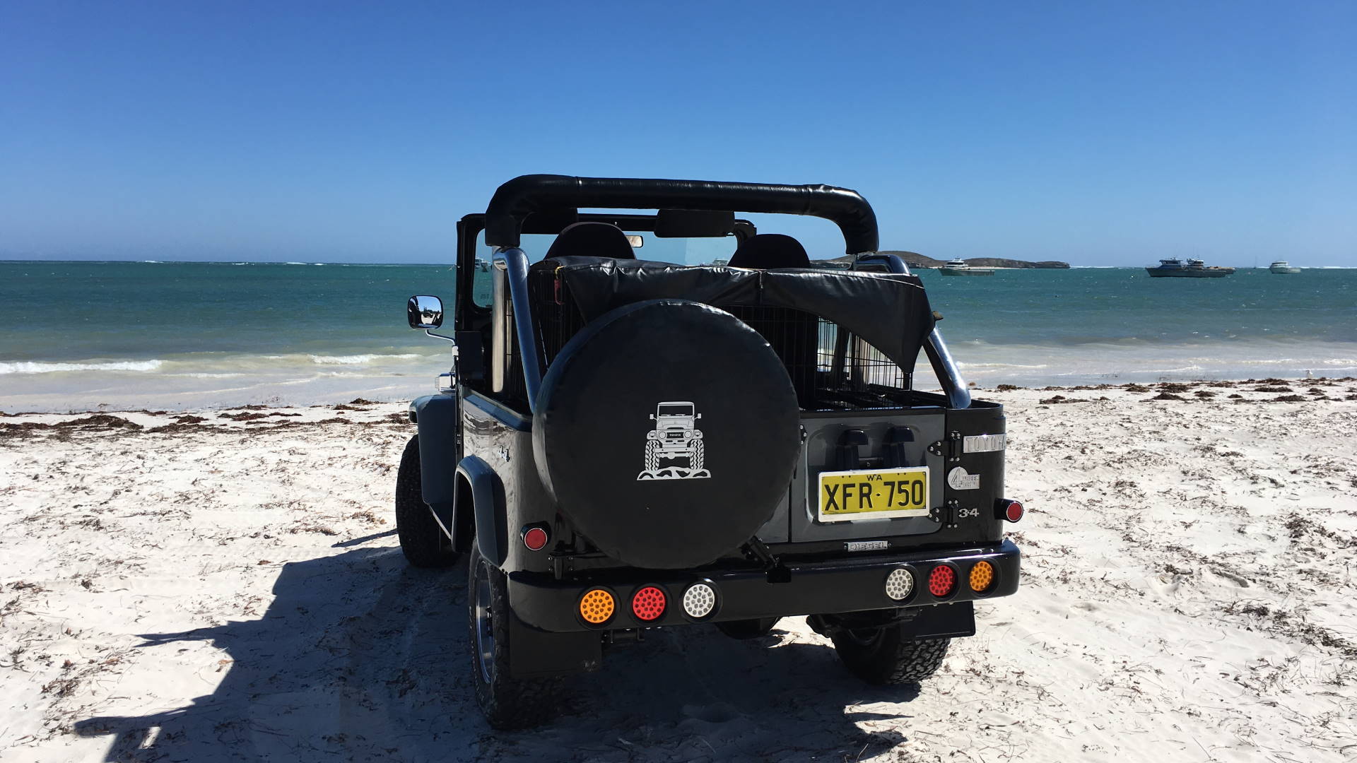 1979 Toyota BJ40 Landcruiser - Rear view