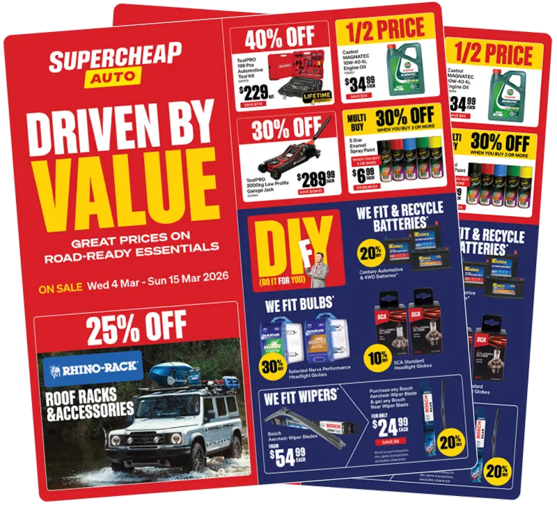 Supercheap Auto Catalogue Out Now