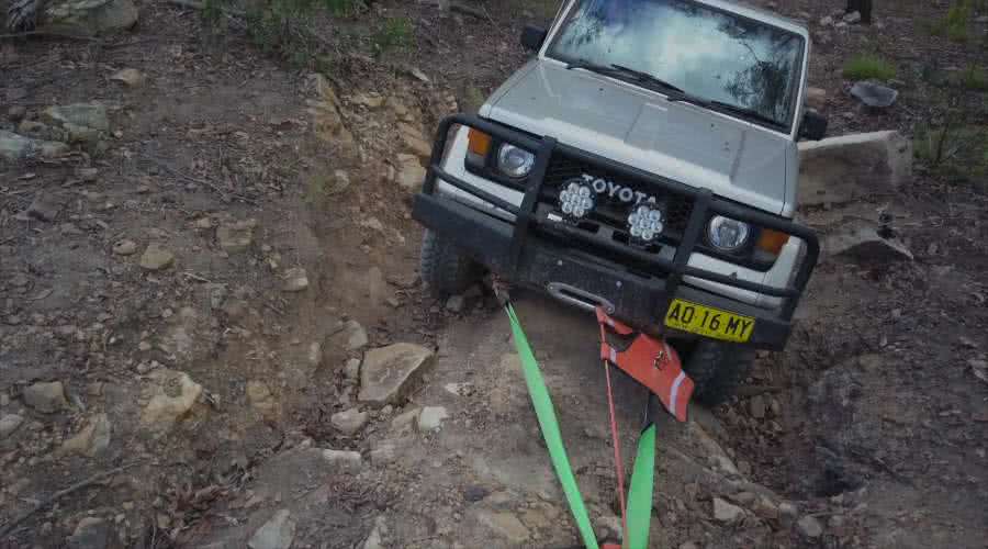 Step 4 - Winch Your Vehicle