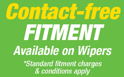 Contact-free Wiper Fitment