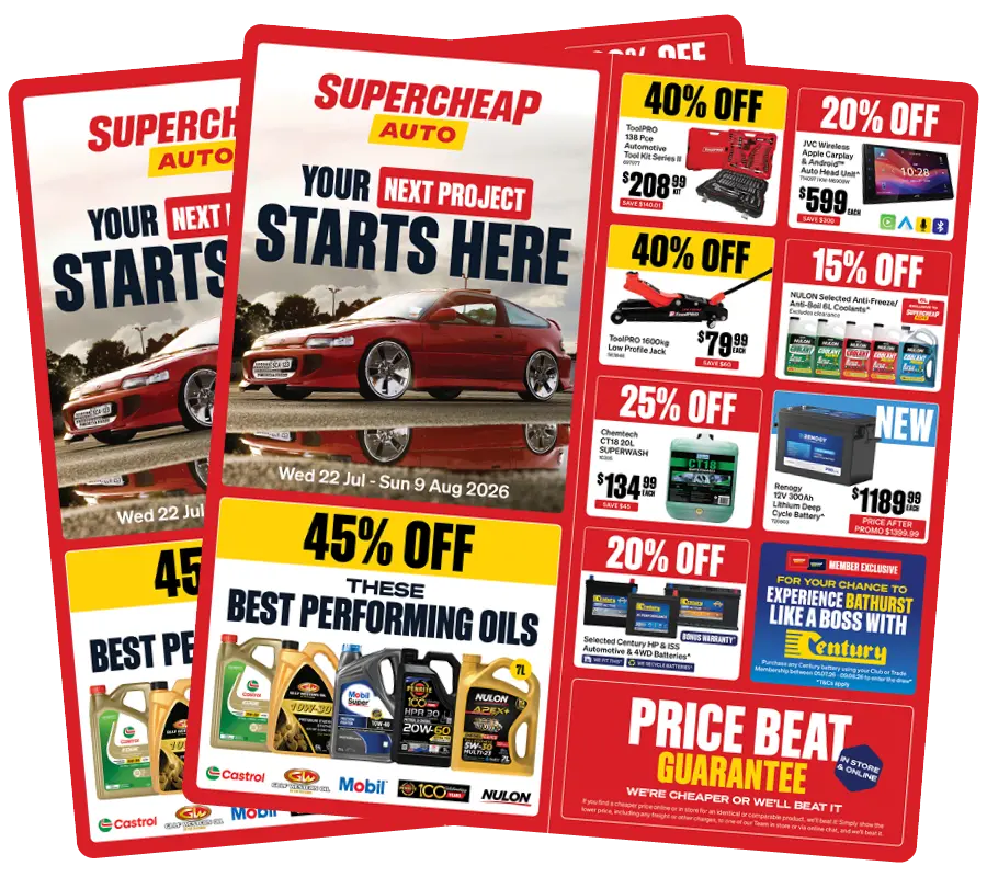 Supercheap Auto Catalogue Out Now