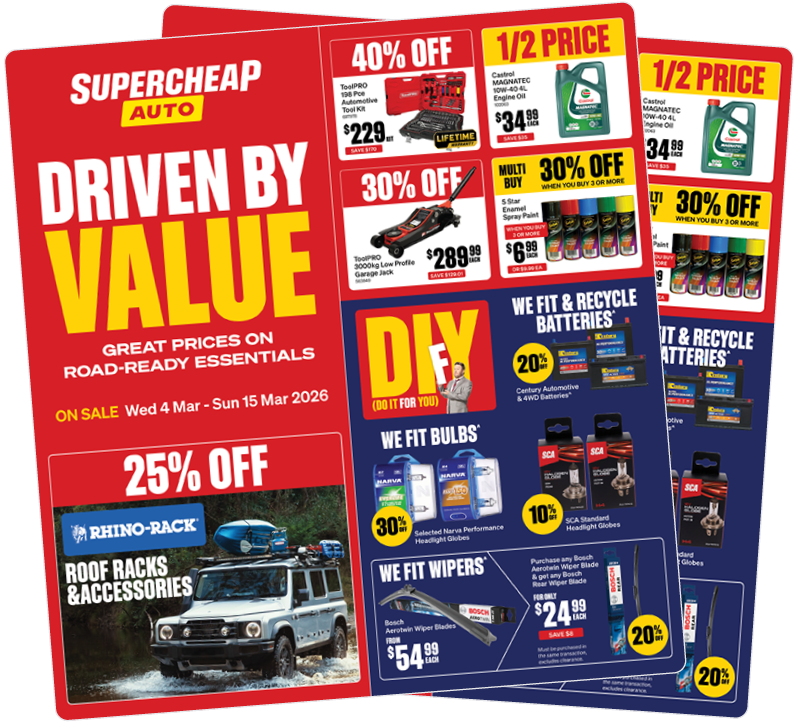 Supercheap Auto Sale Catalogue