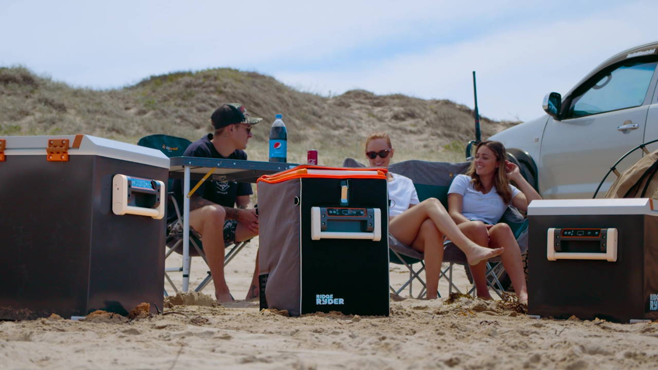 Family on Beach