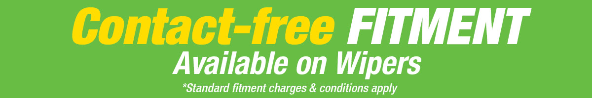 Contact-free Wiper Fitment