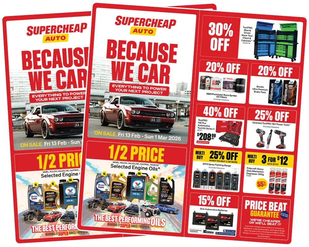 Supercheap Auto Catalogue Out Now