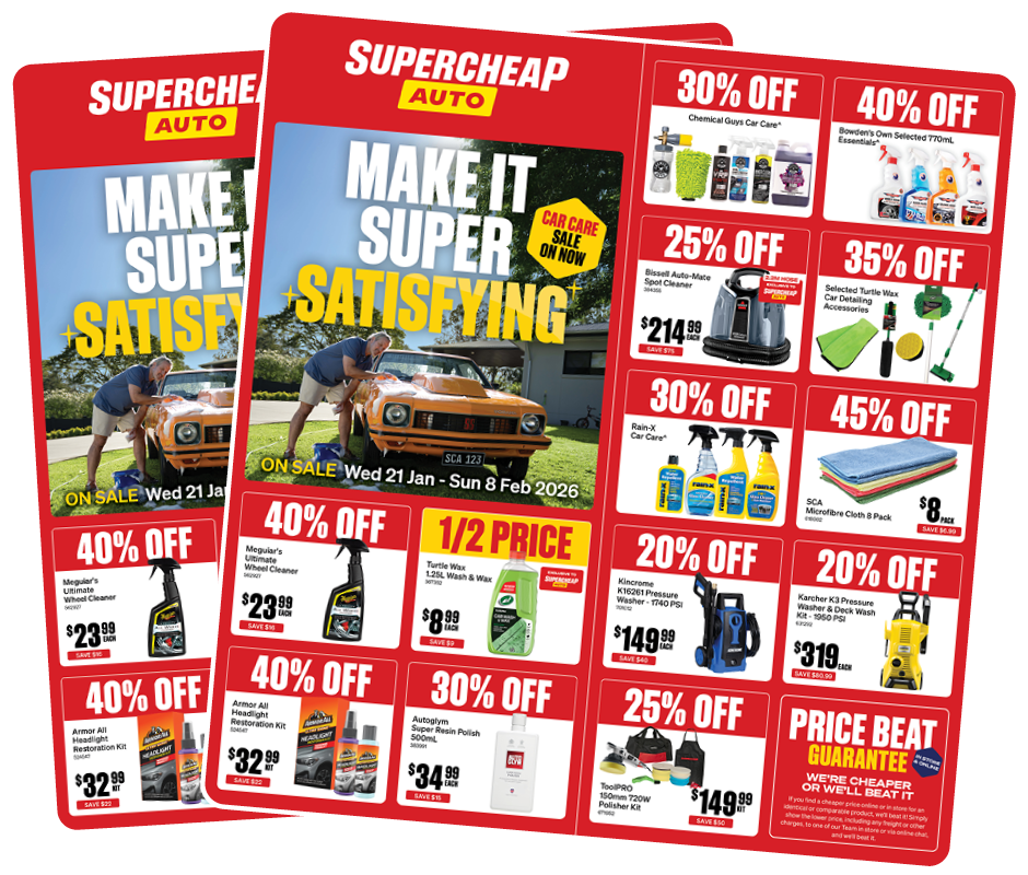 Supercheap Auto Sale Catalogue
