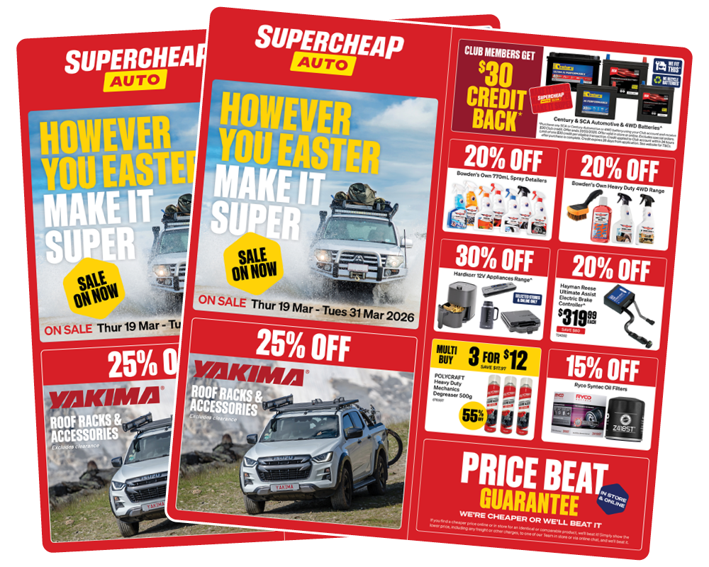 Supercheap Auto Sale Catalogue