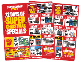 Supercheap Auto Sale Catalogue