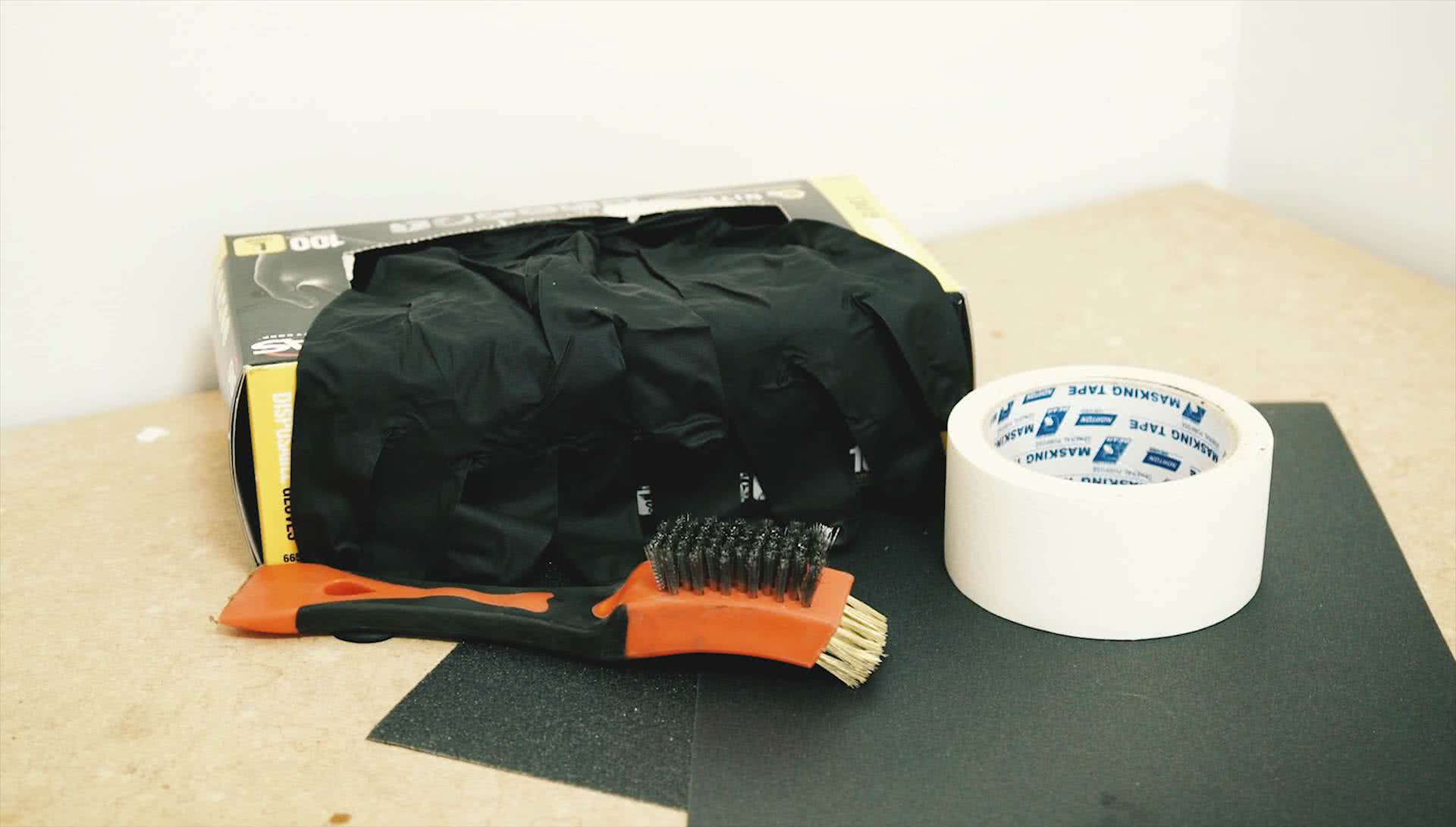 Items required to complete task
