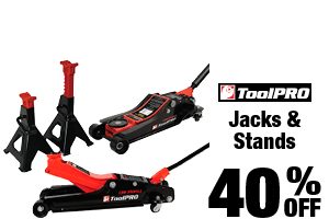 40% off ToolPRO Jacks & Stands