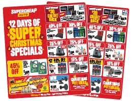 Supercheap Auto Catalogue Out Now