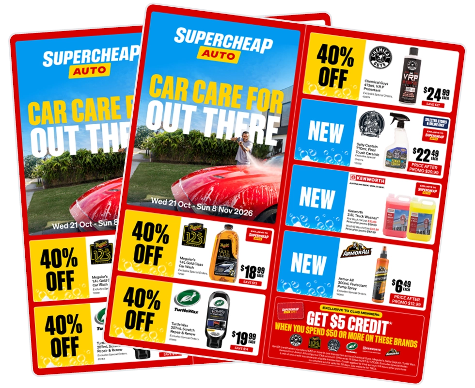 Supercheap Auto Catalogue Out Now