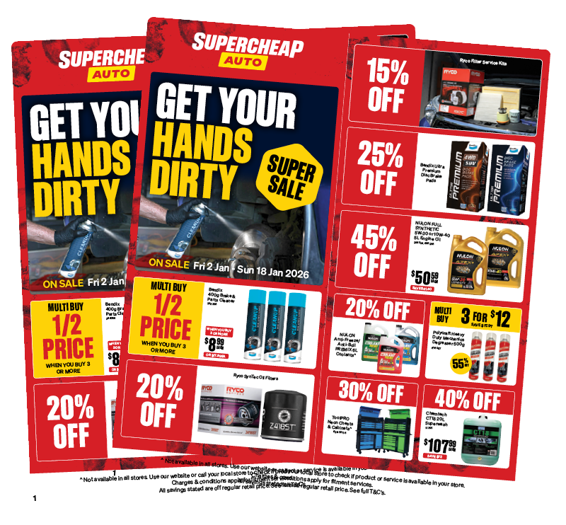Supercheap Auto Sale Catalogue