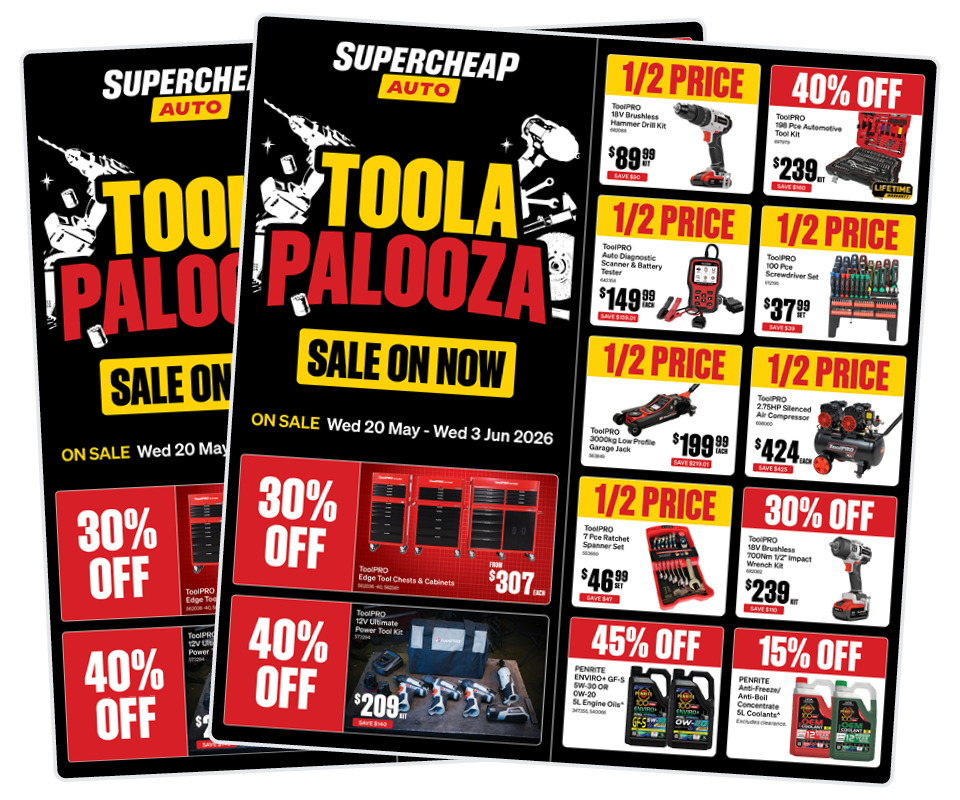 Supercheap Auto Sale Catalogue