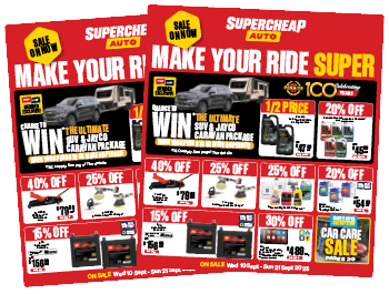 Supercheap Auto Sale Catalogue