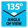 135 Angle of View 135 Angle of View