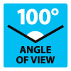 100 Angle of View 100 Angle of View