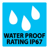 Waterproof IP67 Waterproof IP67